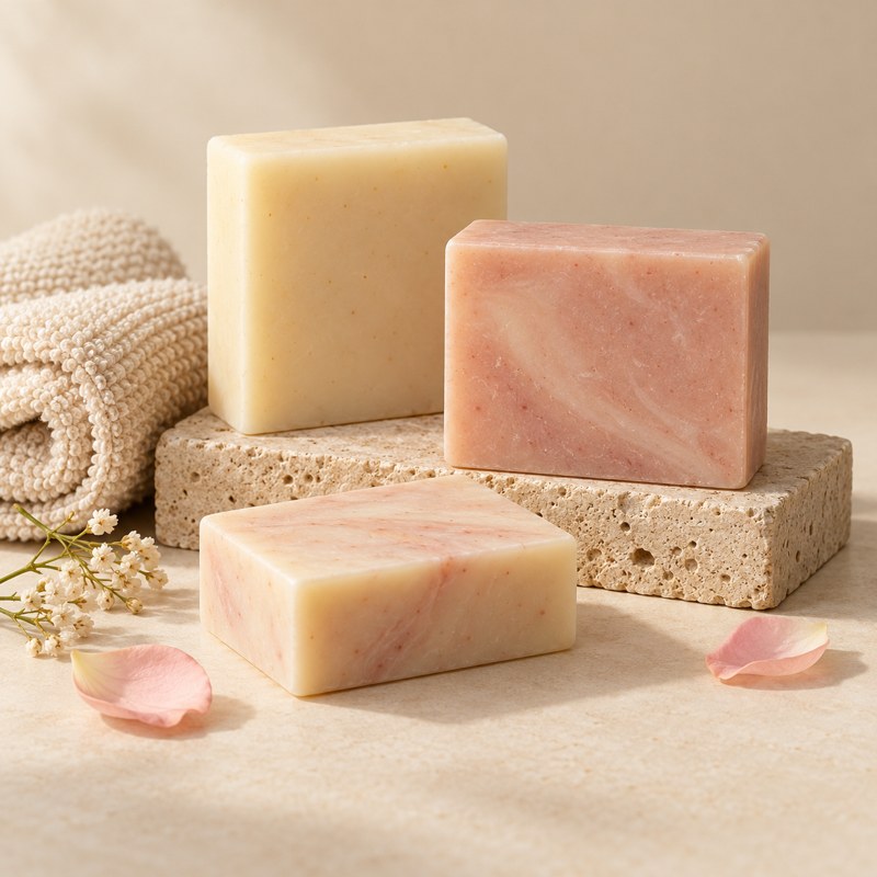 Natural soap bars