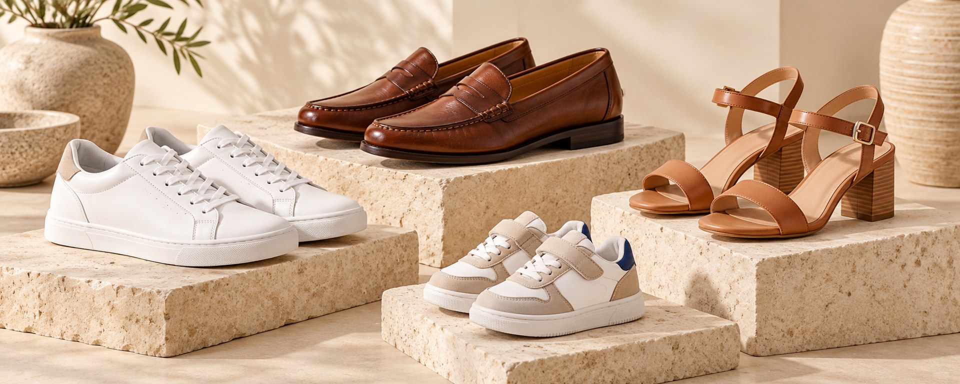 Contemporary footwear for women, men and children